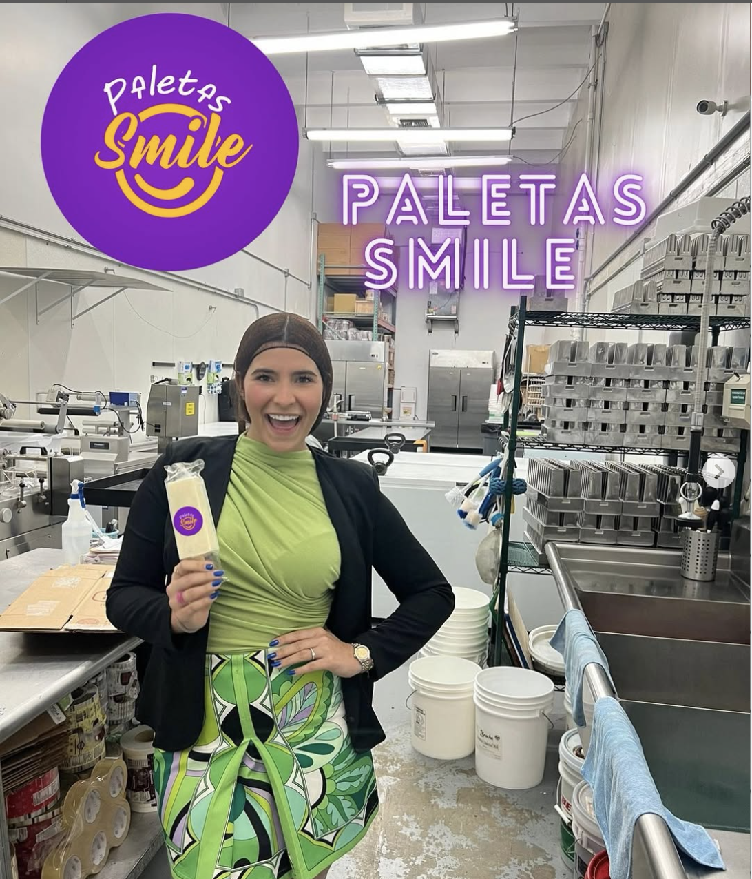 Karina Abdul, founder of Paletas Smile